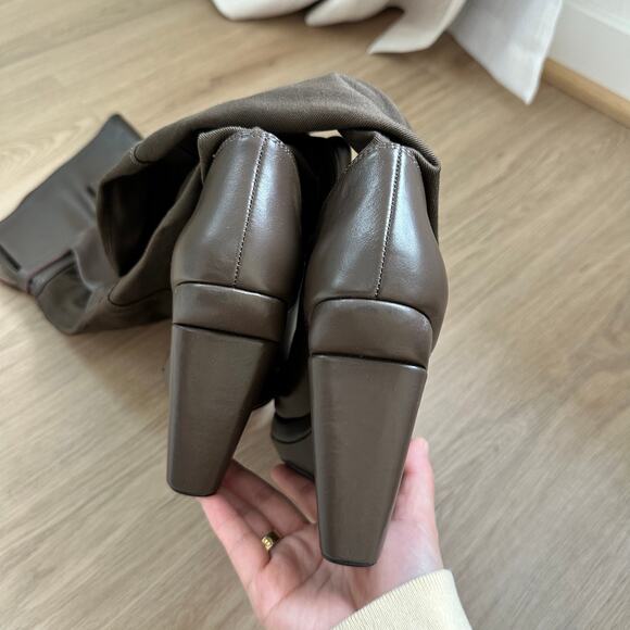 NEW Free People x Nicholas K Jedda Over-the-Knee Boots in Tobacco Size 7 - Picture 7 of 9